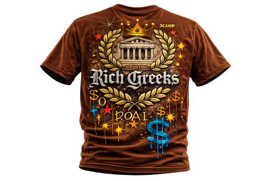 “Rich Greeks Crown Edition” brown